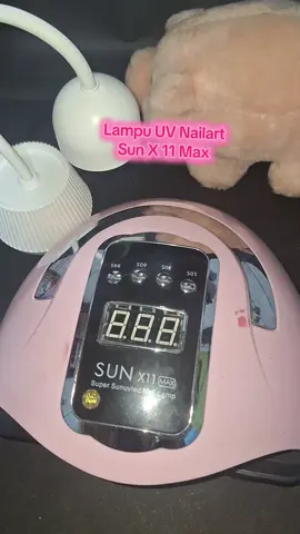 Sun X 11 Max 280 W 66 LED lampu pengering gel polish #lampu #uv #nailart #nails #berandatiktok 