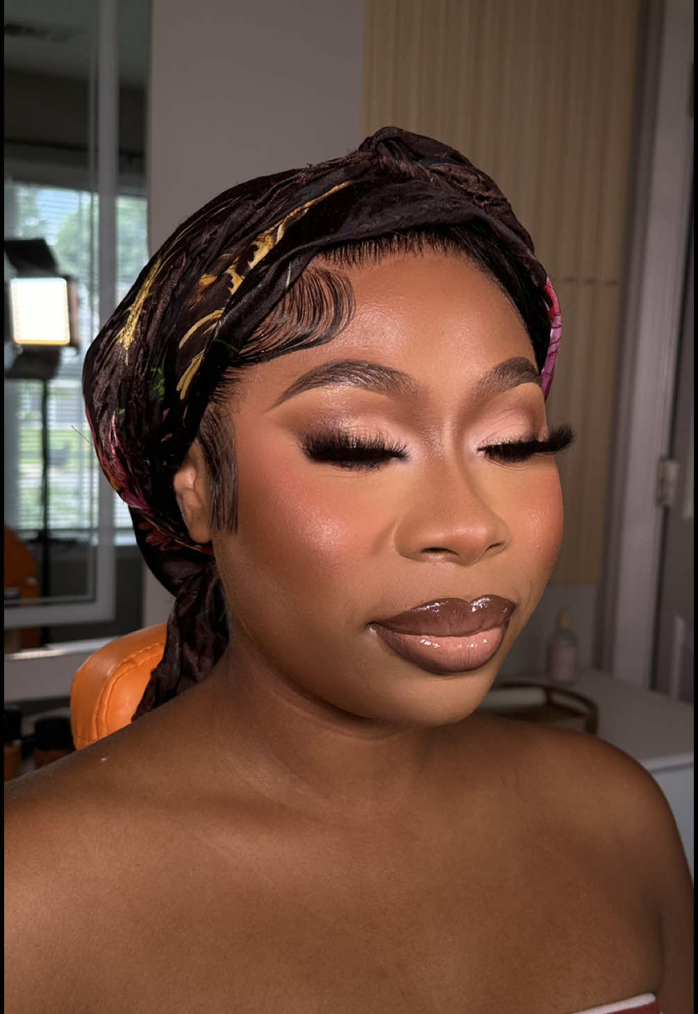 NO NOTES. 😍  #kennesawmua #ksumua #softglamatl #acworthmua #christianmua #softglamatl #kennesawsoftglammua #blackgirlmakeup 