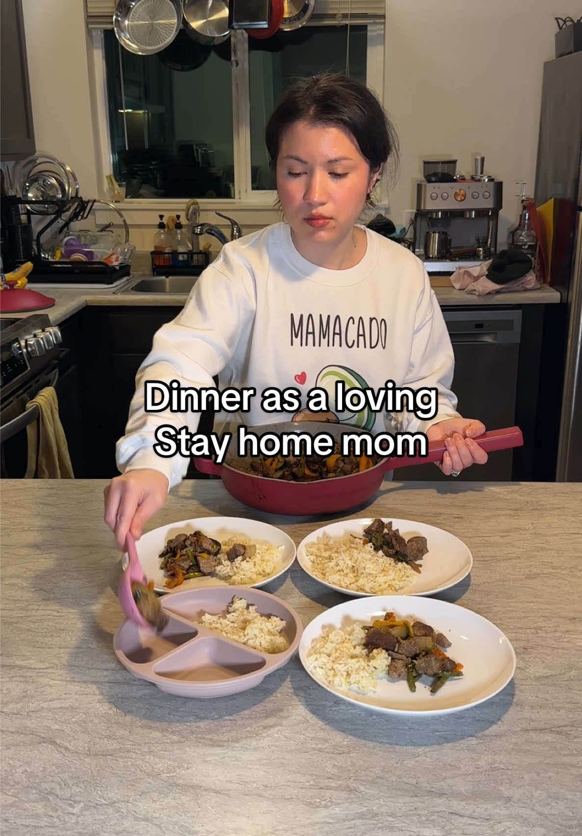 They ate it all #fyp #fypage #dinner #MomsofTikTok #dinnerformyfamily #cooking #cookwithme #food #family #asmr #steak #steakdinner 