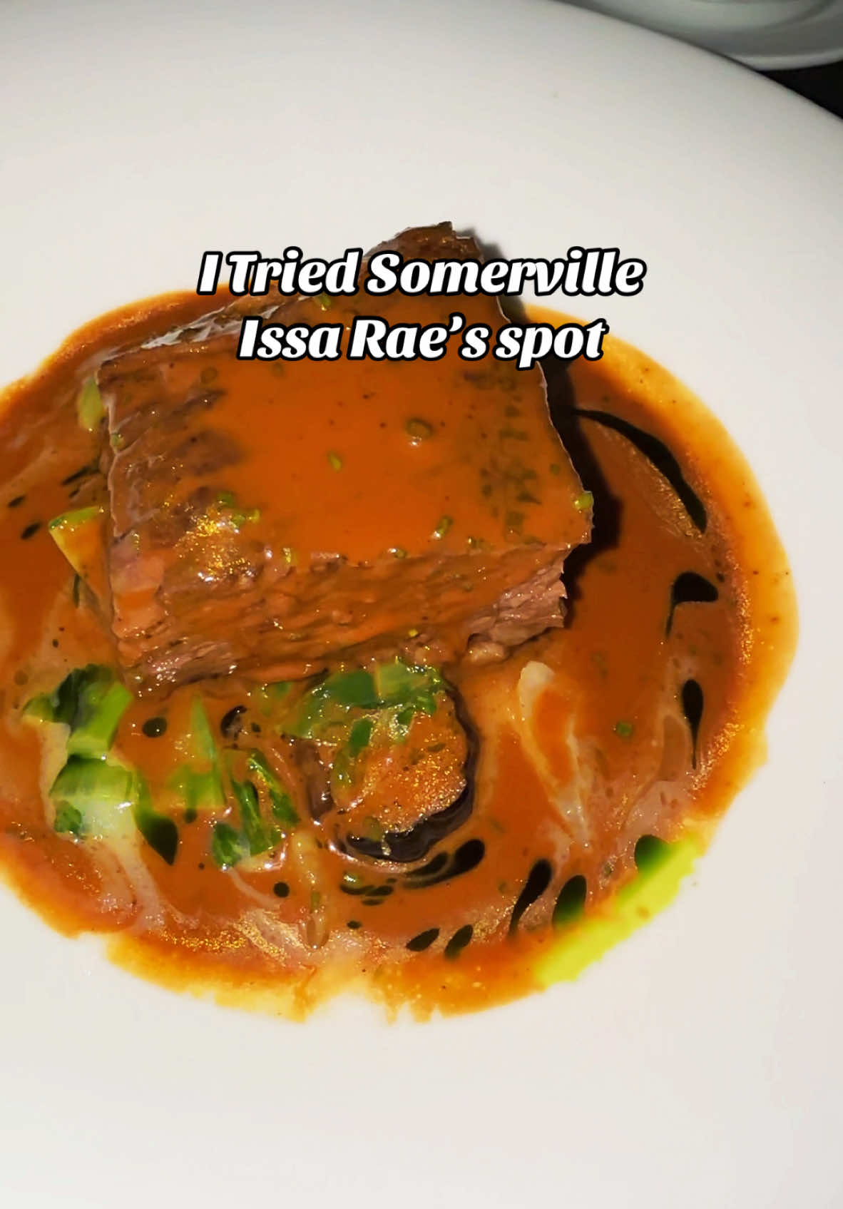Went to Somerville on Slauson. Here’s my thoughts. #losangeles #fyp #viral #somerville #issarae #restaurant 
