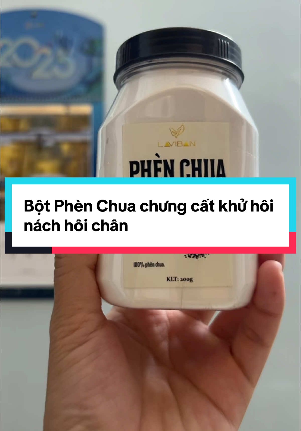 Bột Phèn Chua chưng cất khử hôi nách hôi chân #xh #review #fyp #botphenchua 