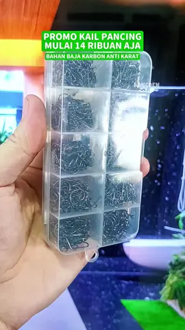 rekomendasi kail pancing kuat ukuran mulai no.3 sampai no.12 bahan baja karbon anti karat isi banyak mancing ikan mancing mania mantap (harga promo sewaktu-waktu bisa berubah) #kailpancing #matakail #kail #matapancing #kailpancingkuat #storymancing #mancingikan #mancingmania #mancing #bangden 