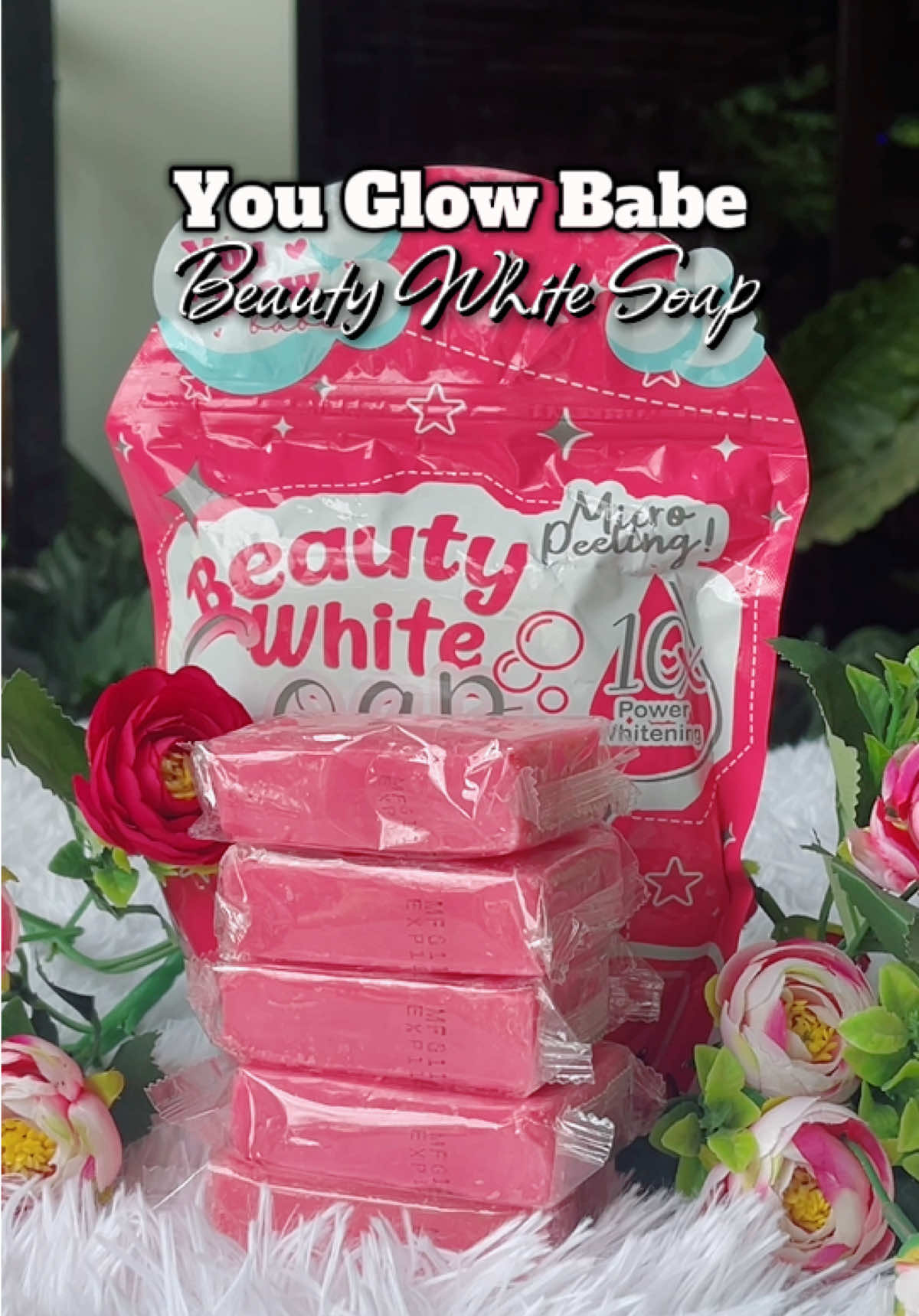 For glowing and lighten acne marks. Must have this Beauty White Soap from You Glow Babe 🌸💖✨ #beautywhitesoap #youglowbabebeautywhite #youglow #beautywhite #youglowbabe #soap #trending #fyp 