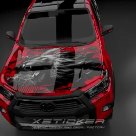 Decal sticker hilux full body  #decal #xsticker #modisgn #sticker #stickermobil #decalsticker #hilux 