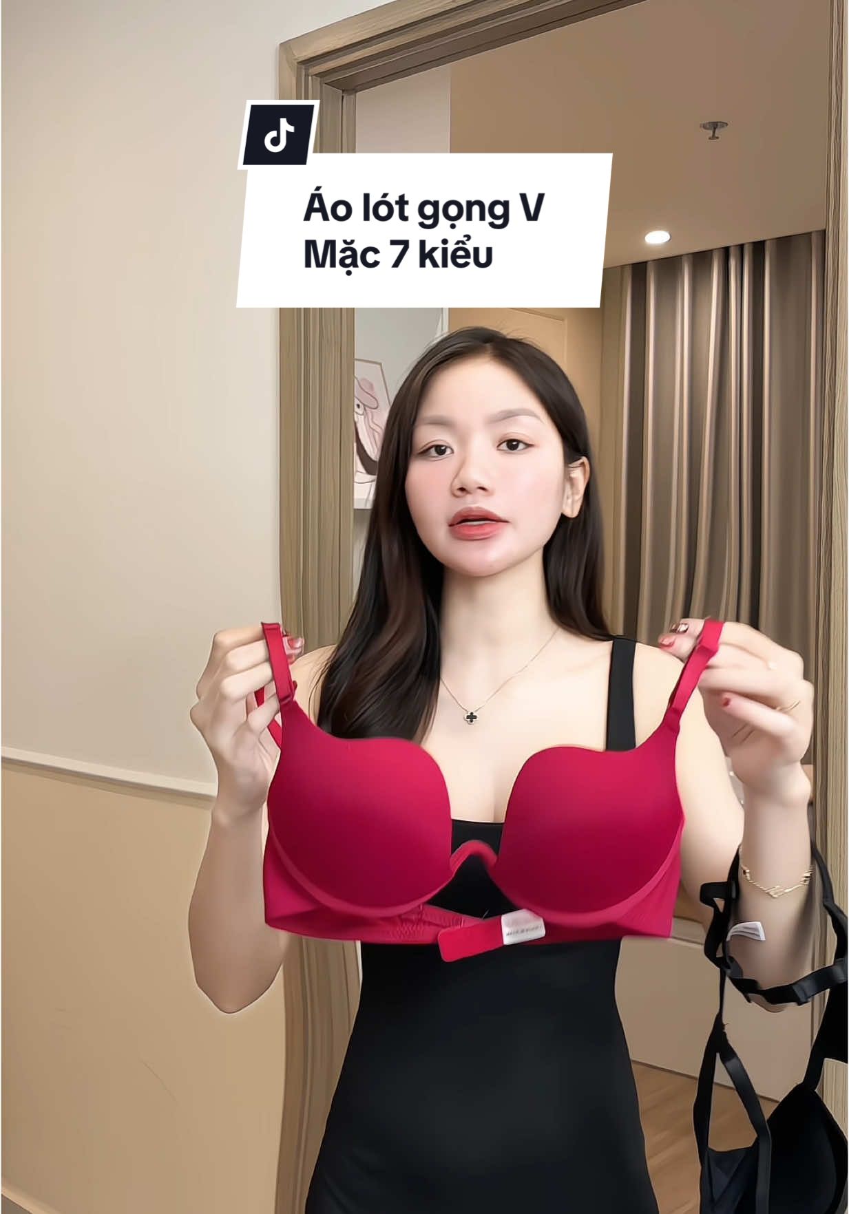 Áo lót gọng V mặc đc 7 kiểu #dungcongchua #aolot #aolottaokhe #aolotsu 