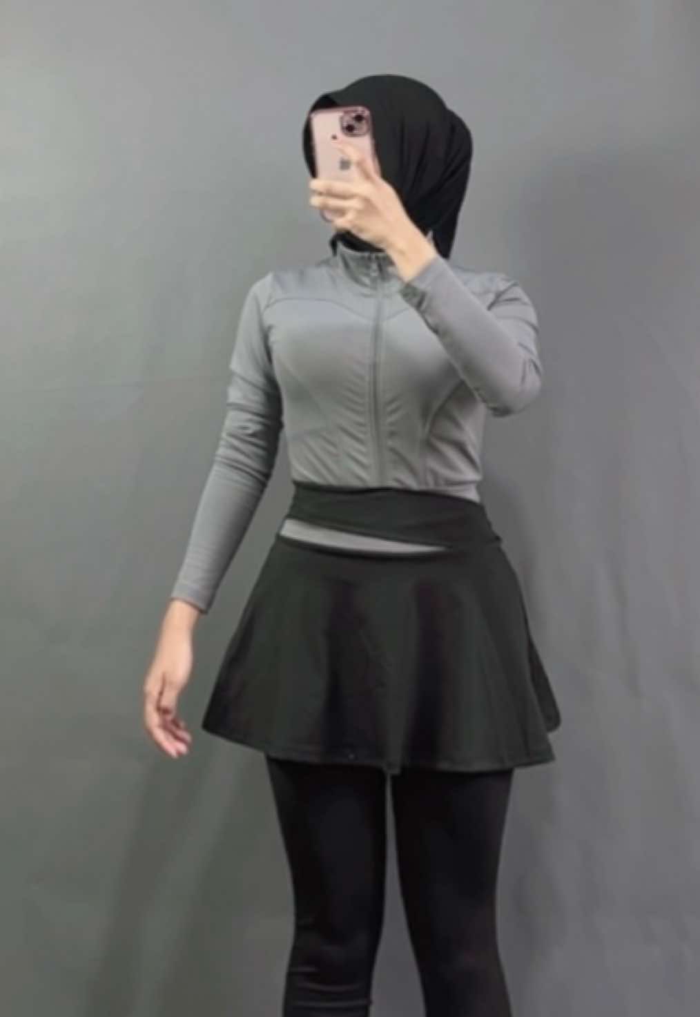 Rekomendasi outfit olahraga hijab friendly 🩶#outfitolahraga #gym #girlgym #joging #lari #Hiking #olahraga 