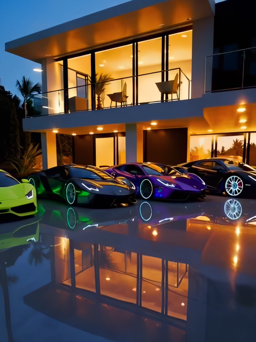 💰 A billionaire’s dream garage! Lamborghini, Ferrari, McLaren & more parked in the most stunning luxury villa. Would you want this lifestyle? 🏎️✨ Comment your dream car below! 👇 #LuxuryCars #Supercars #DreamGarage #Lamborghini #Ferrari #BillionaireLife #ExoticCars #MillionaireMansion #LuxuryLifestyle #McLaren #Porsche #Bugatti #Hypercars #ExpensiveTaste #RichVibes #WealthyLiving #SupercarAddict #LuxuryRealEstate #ModernMansion #PrivateVilla #BillionaireMansion #UltimateGarage #RareSupercars #LuxuryDream #ExpensiveCars #SpeedAndLuxury #EliteLifestyle #DreamHome #FastAndFurious #cargoals 