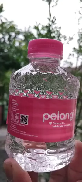 pelangi air minum botol 220 ml #airmineral #pelangi🌈 #airkemasan #capcut 
