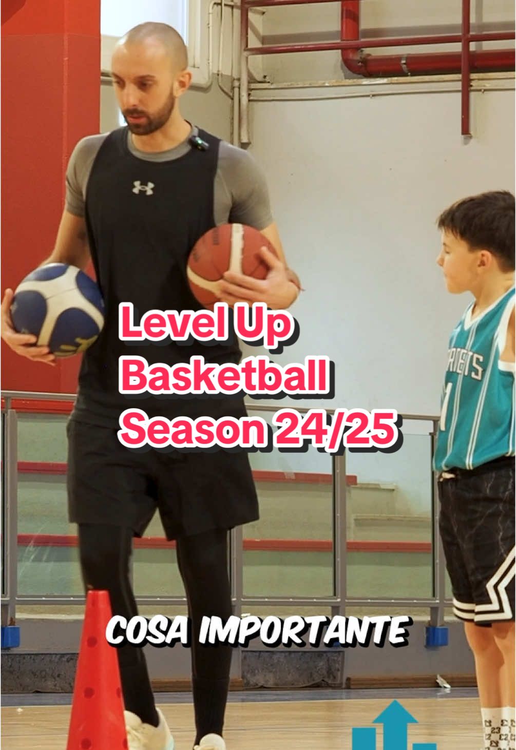 Destro o sinistro il risultato è sempre molto positivo. Lui è destro, ma il lato sinistro è quello che ama. . #levelup #basketball  📹 @Googan 
