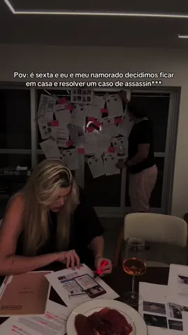 Link na bio! ✨ Resolvendo um mistérios com meu namorado! #ideiasdedate #datedecasal #namorados #dateromantico #sairdarotina 