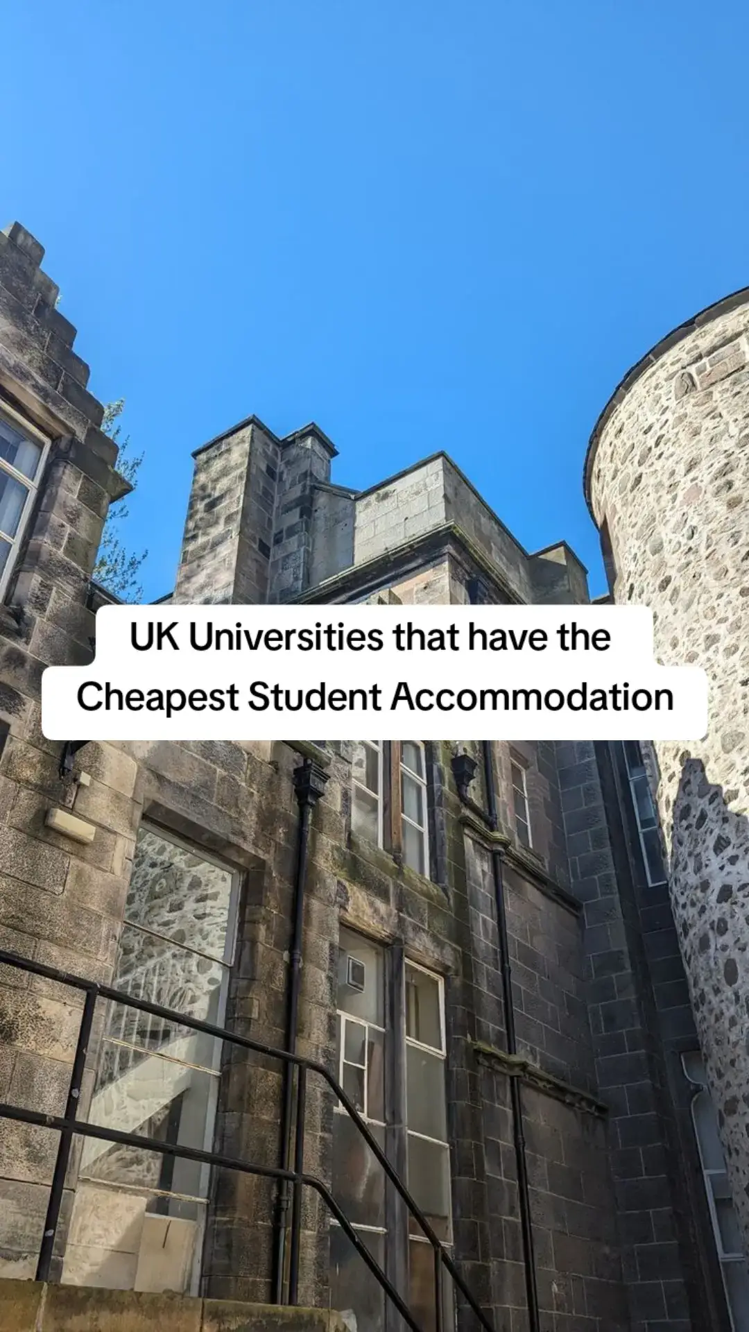 Universities that have the lowest rent for student accommodation  #student #students #studentlife #studentaccommodation #university 