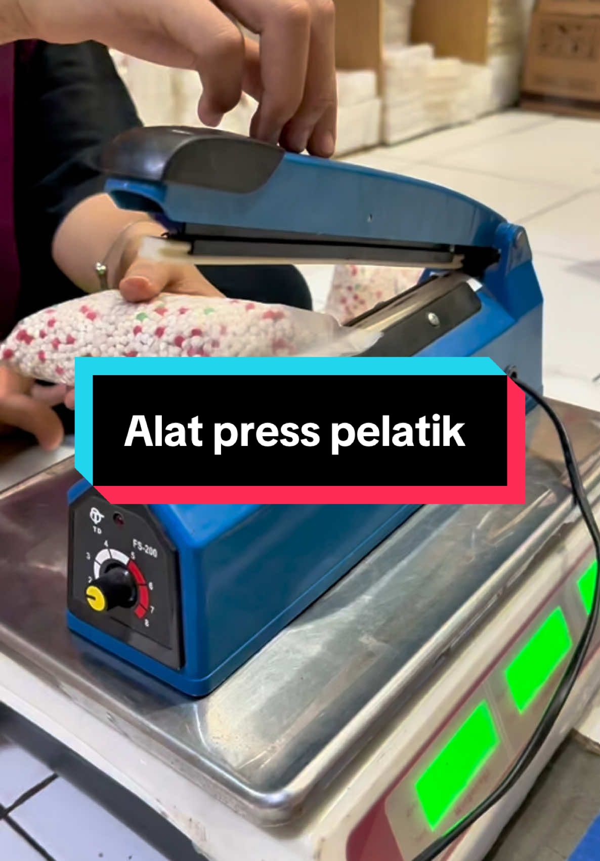 Alat press pelastik qme#sealer #alatpresplastik #ramadanekstraseru #wibgajian 