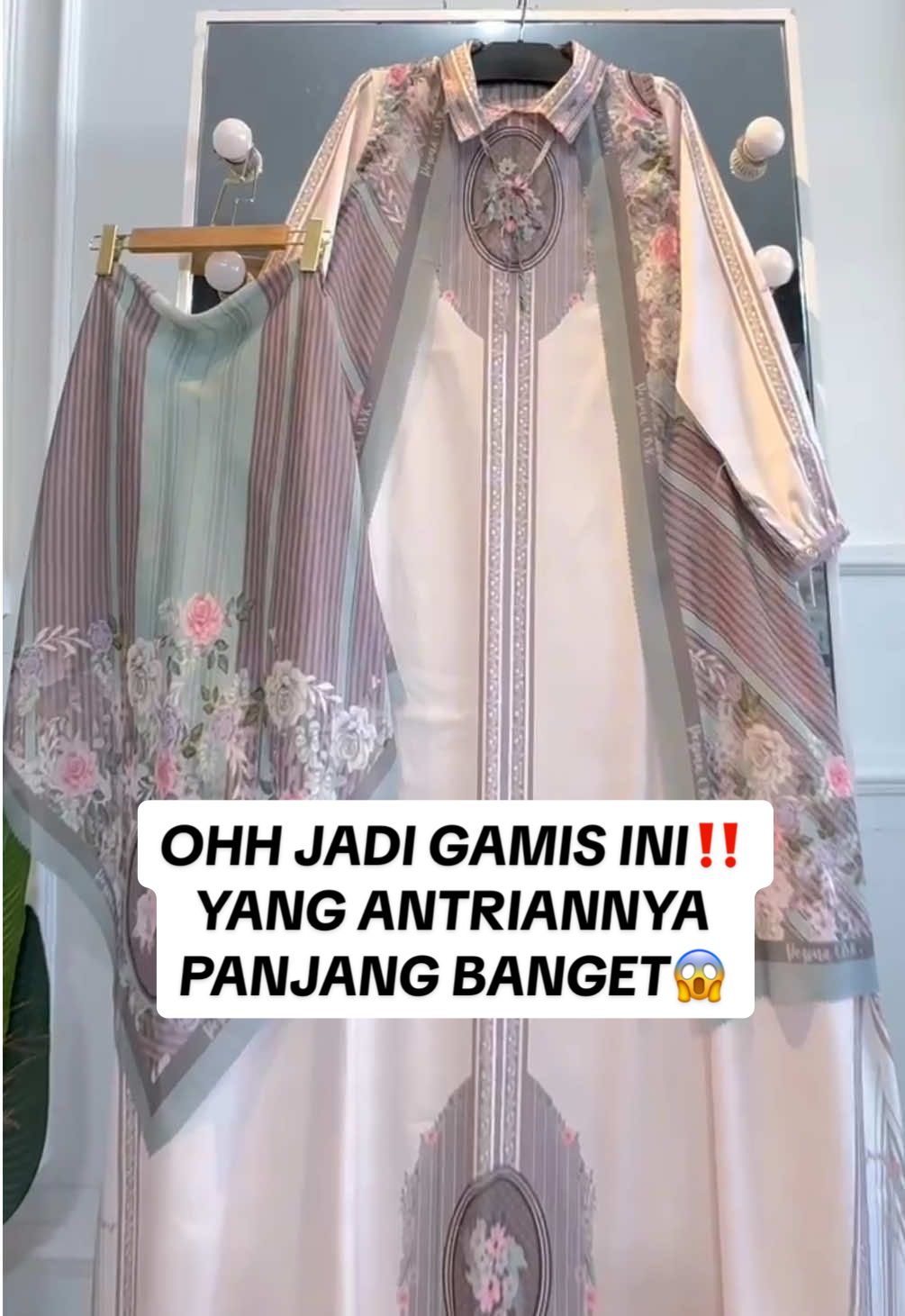 GAMIS INI YANG BIKIN ANTRIAN MEMANJANG SAPANJANG JALAN HIDUP PARA NETII😜 #trendingvideo #viraltiktok #hamidahcolektion #gamiscantik #gamiskekinian #gamislebaran #lebaran2025 #premiumquality #gamisviral #gamisomg #gamiskekinian 