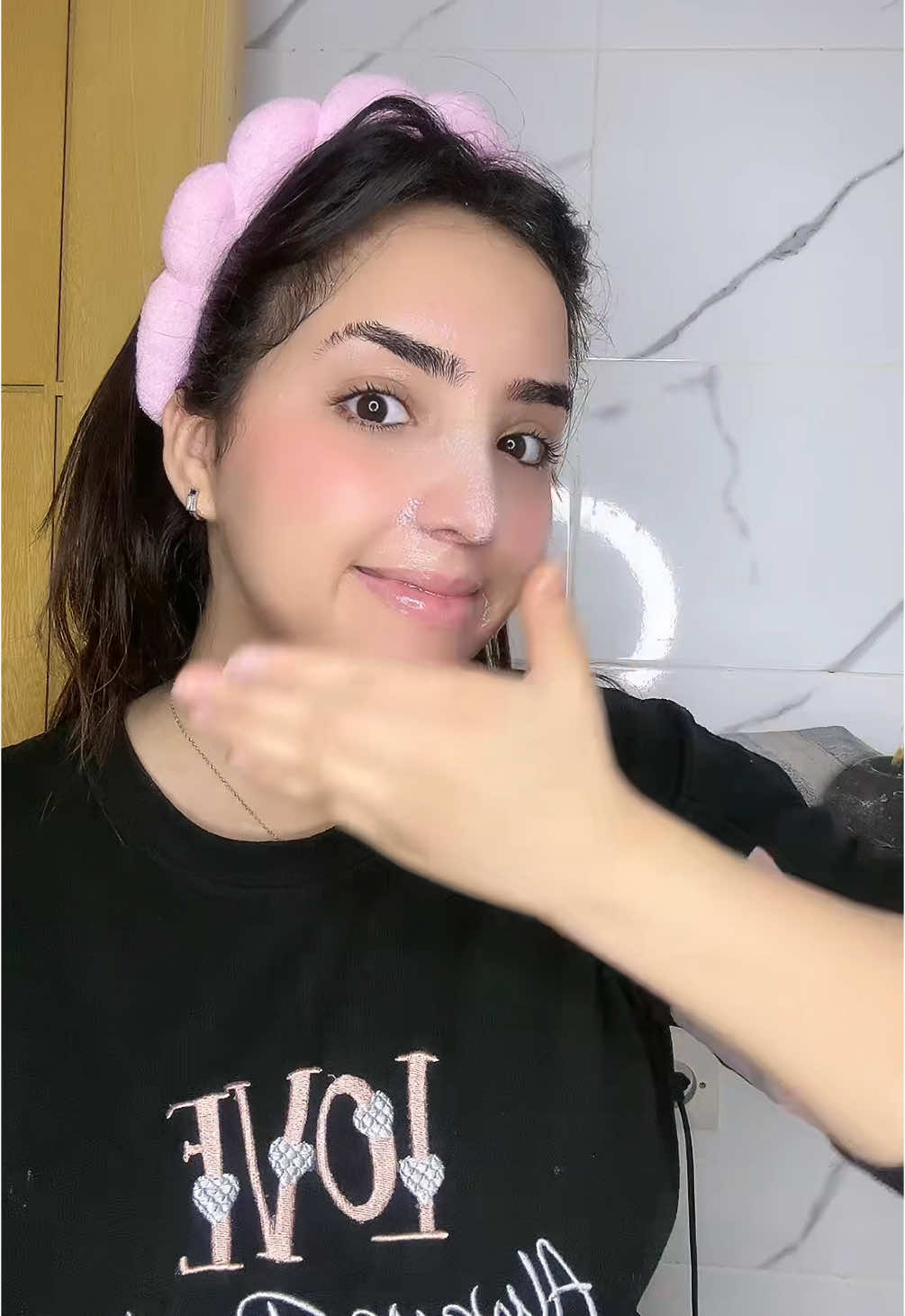 تهلاي فراسك اختي مايجي فين يوصل العيد تكوني رجعتي وجهك بلارة ✨💗
