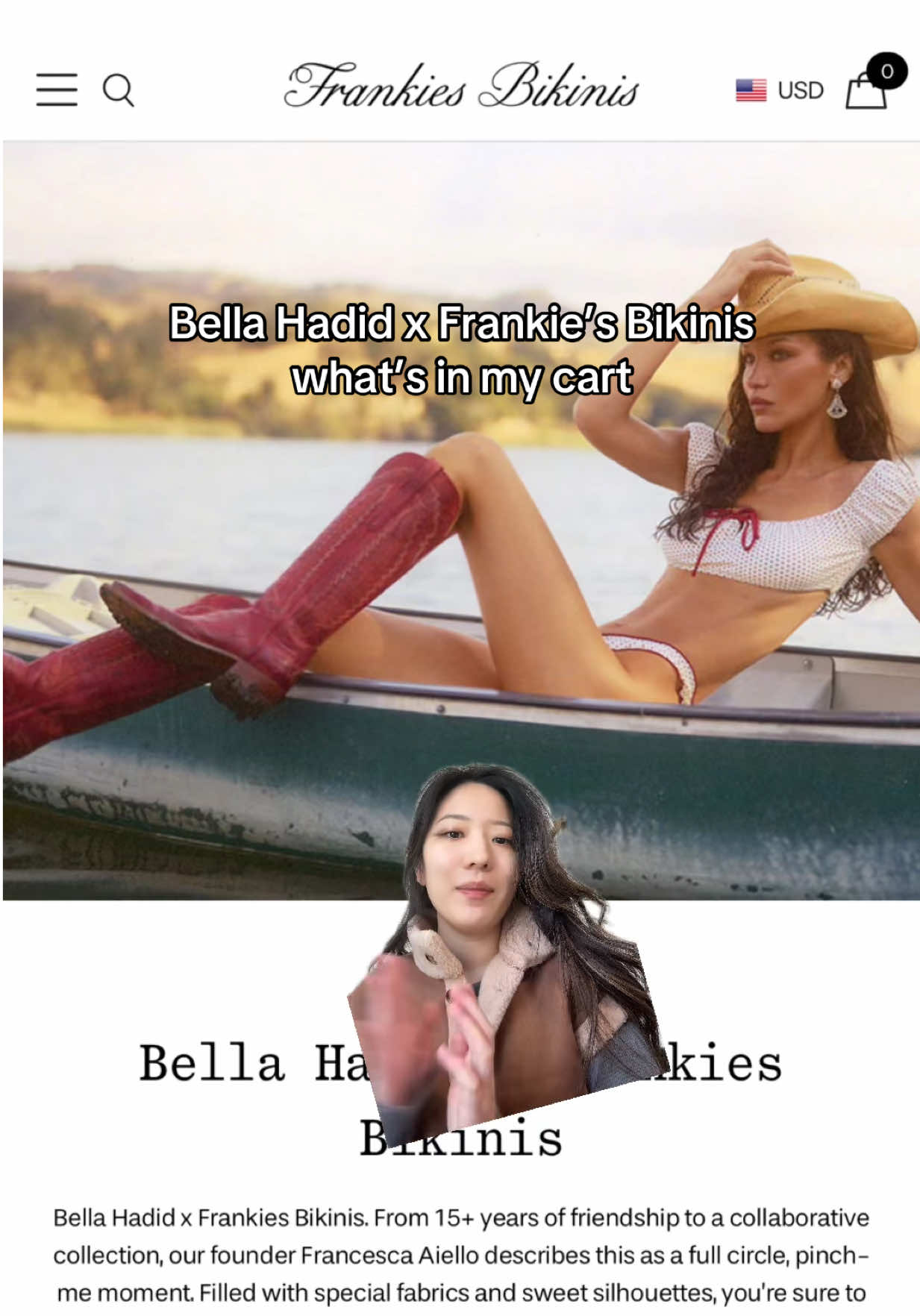 Frankie’s x Bella Hadid what to buy early access lmk ur thoughts :))))