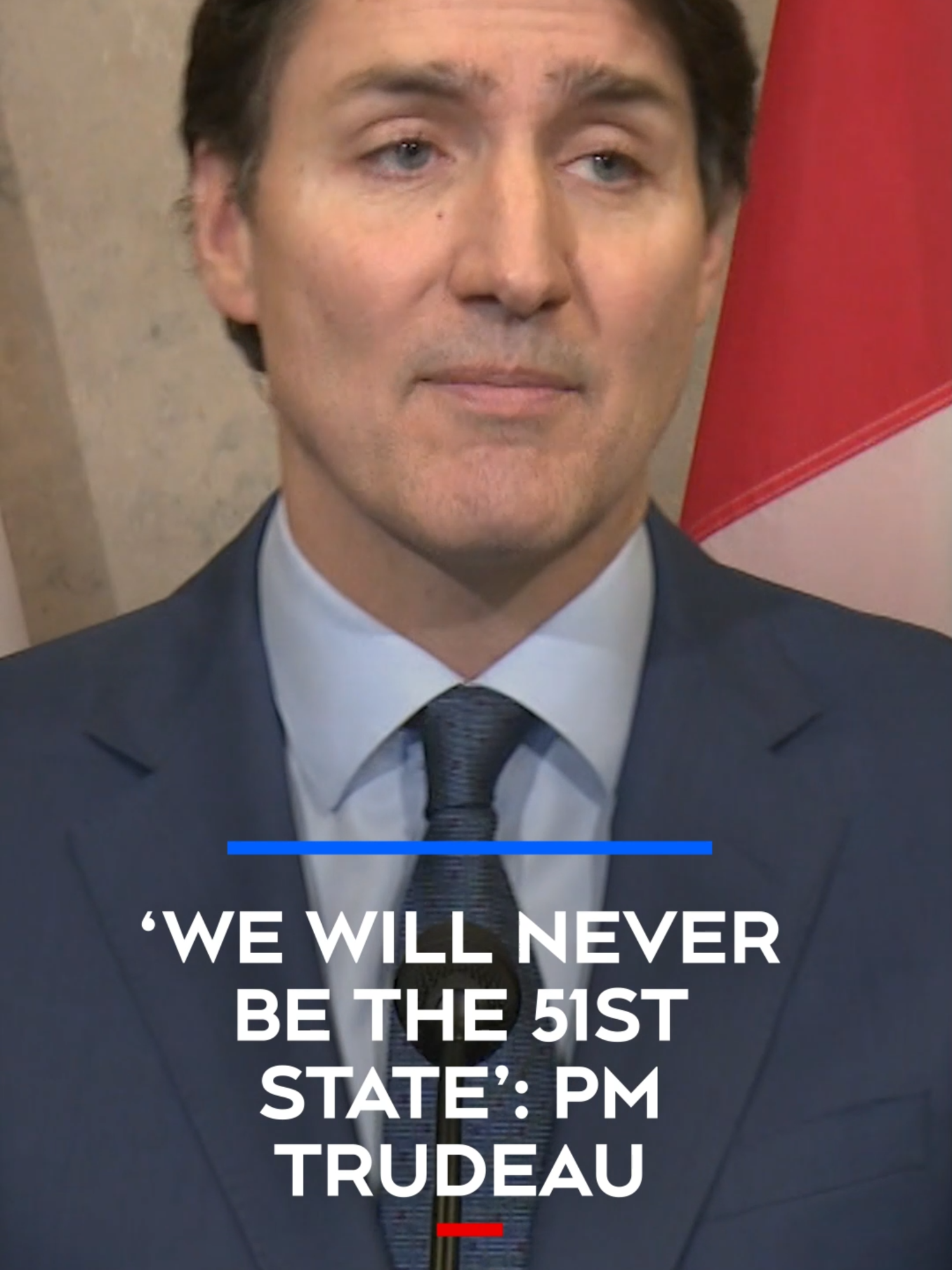 Trudeau says Trump wants ‘total collapse of the Canadian economy’ #trudeau #primeminister #donaldtrump #tariff #cdnpoli #canada #news