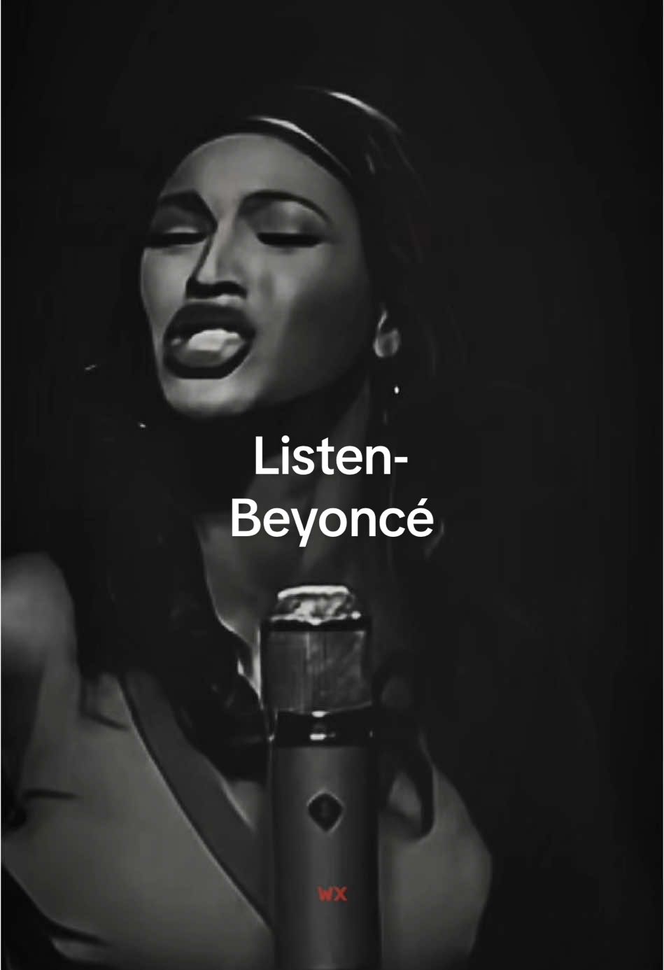 “Listen “- @Beyoncé #fyp #dreamgirls #musical #beyonce #jenniferhudson #heartbreak #loveyou #treanding #singing 