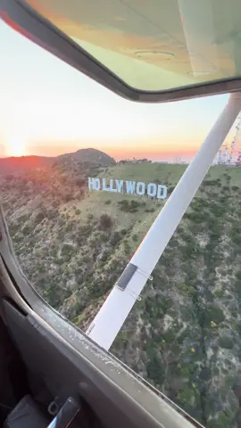 Flying over the Hollywood sign  #la #hollywood #california #losangeles #travel 