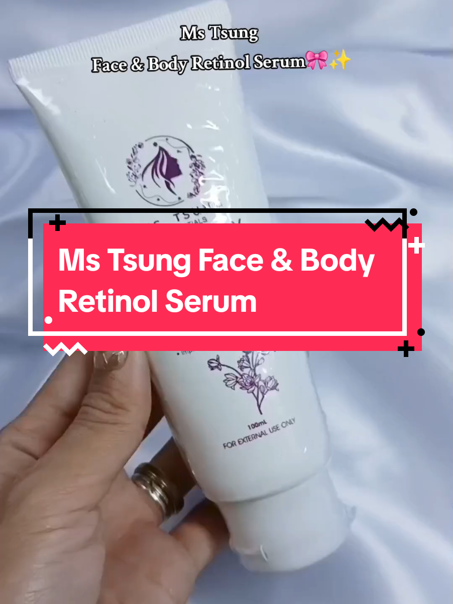 MS TSUNG FACE & BODY RETINOL SERUM✨️🎀#mstsung #mstsungfaceandbodyserum #serumretinol #mstsungretinol #mstsungessentials #mommydhaishop 