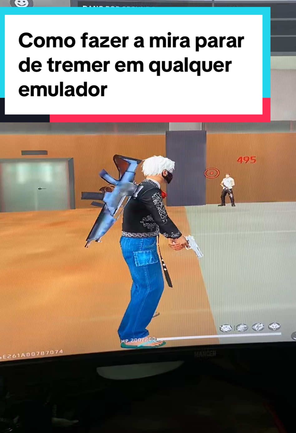 Como fazer a mira parar de tremer #FrifasFolia @Garena Free Fire Brasil #freefire #emuladorfreefire #pcfraco #ff #nobru 