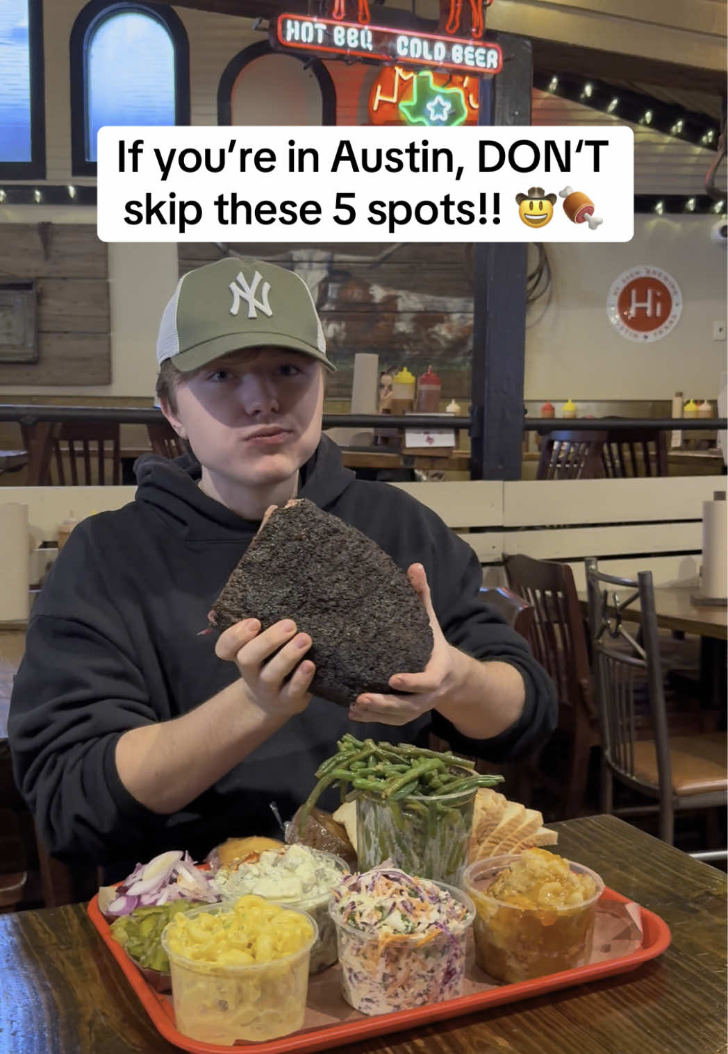 5 BEST RESTAURANTS IN AUSTIN, TEXAS?! 🤠  We waited hours to get into some of these… do you think it was worth the wait?  📍Terry Black’s BBQ 📍Cuantos Tacos  📍NADC burgers  📍Le Roy and Lewis BBQ 📍Uchi  The BBQ places can get pretty packed, so make sure to get in line early. In my opinion Uchi is a must but I will let you guys decide.  #texasbbq #Foodie #texas #austin #bbq #michelin #michelinstar #usa #foodporn #texasfoodie #foodreview #FoodLover #foodlover #foodreels #sushi #bestrestaurants #austinfood #food 