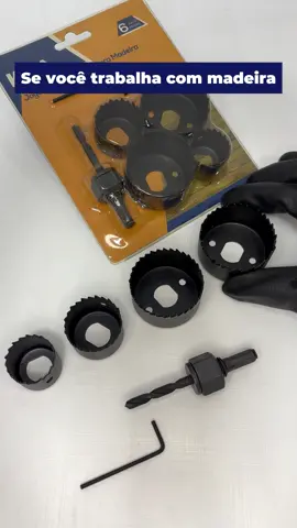 🔩 Cortes precisos e sem esforço! 🔩 O Jogo de Serras Copo Kala é a escolha ideal para quem trabalha com madeira, gesso e drywall. Com tamanhos variados e acessórios inclusos, ele garante praticidade e eficiência em cada perfuração. 🔥 Estoque disponível – envios diários! 🔥 📍 Peça o seu agora! #Ferramentas #SerrasCopo #Madeira #Drywall #profissional 
