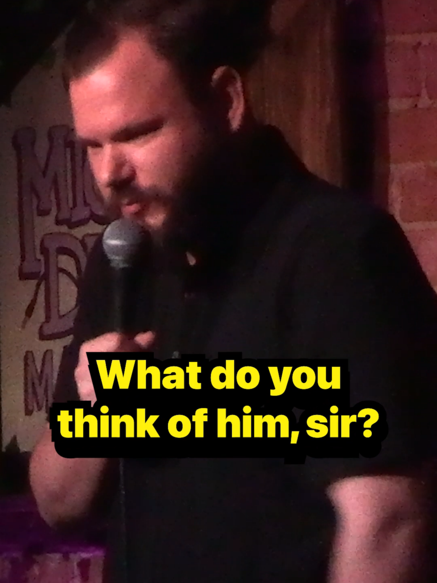 Gotta show some appreciation #crowdwork #standupcomedy #funny #standup #comedian #jokes #improv #crowdworkcomedy