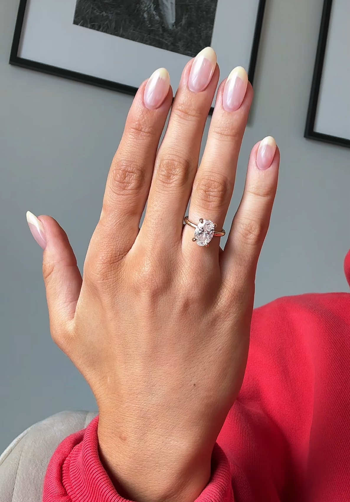 yellow french tip with chrome 🤤✨💛