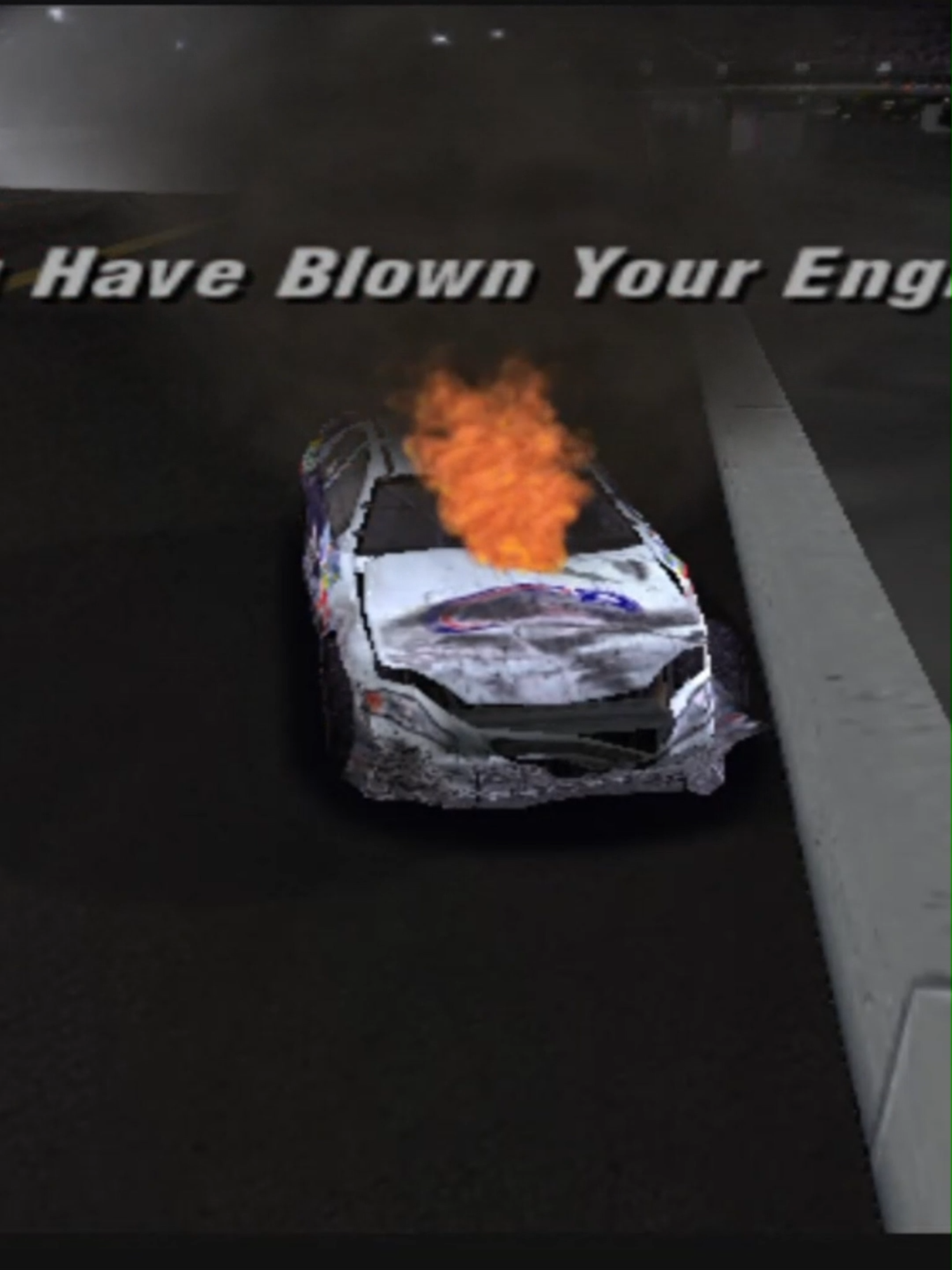 That was it? #NASCARThunder2004 #NASCAR #NT2004 #NASCARThunder #retrogaming #retro