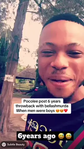 Pocolee and bellashmurda 6 years ago back in lasu 😍😍❤️❤️ #pocolee #bellashmurda #poco_lee #bellashmurdavibes 