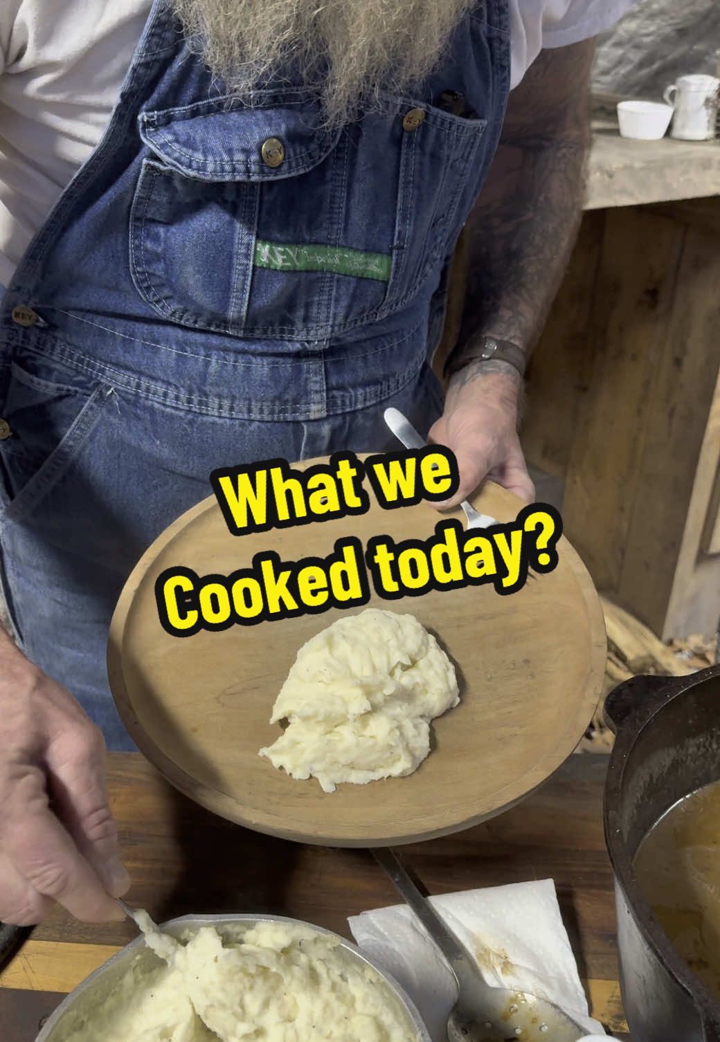 What we cooked today? #fyp #cajuninthemountains #whatwecookedtoday #Foodie #meatandpotatoes 