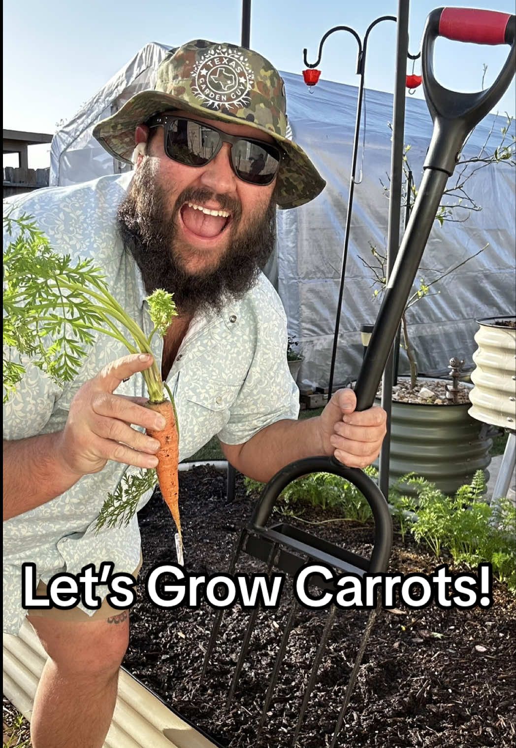 Let’s Grow Carrots! @livingearth.com @Maruyama US @BRUNT Workwear @Poncho @Hoss @Mindful Farmer 