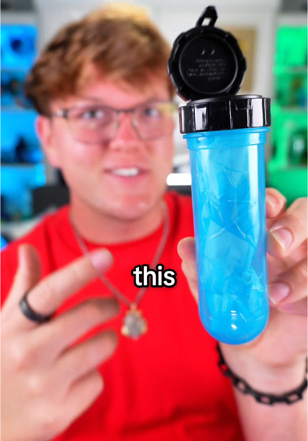 MrBeast made a MYSTERY test tube?! I had to try this… 🤯 #tech #gadget #mrbeast #mysterytoy #unboxing 