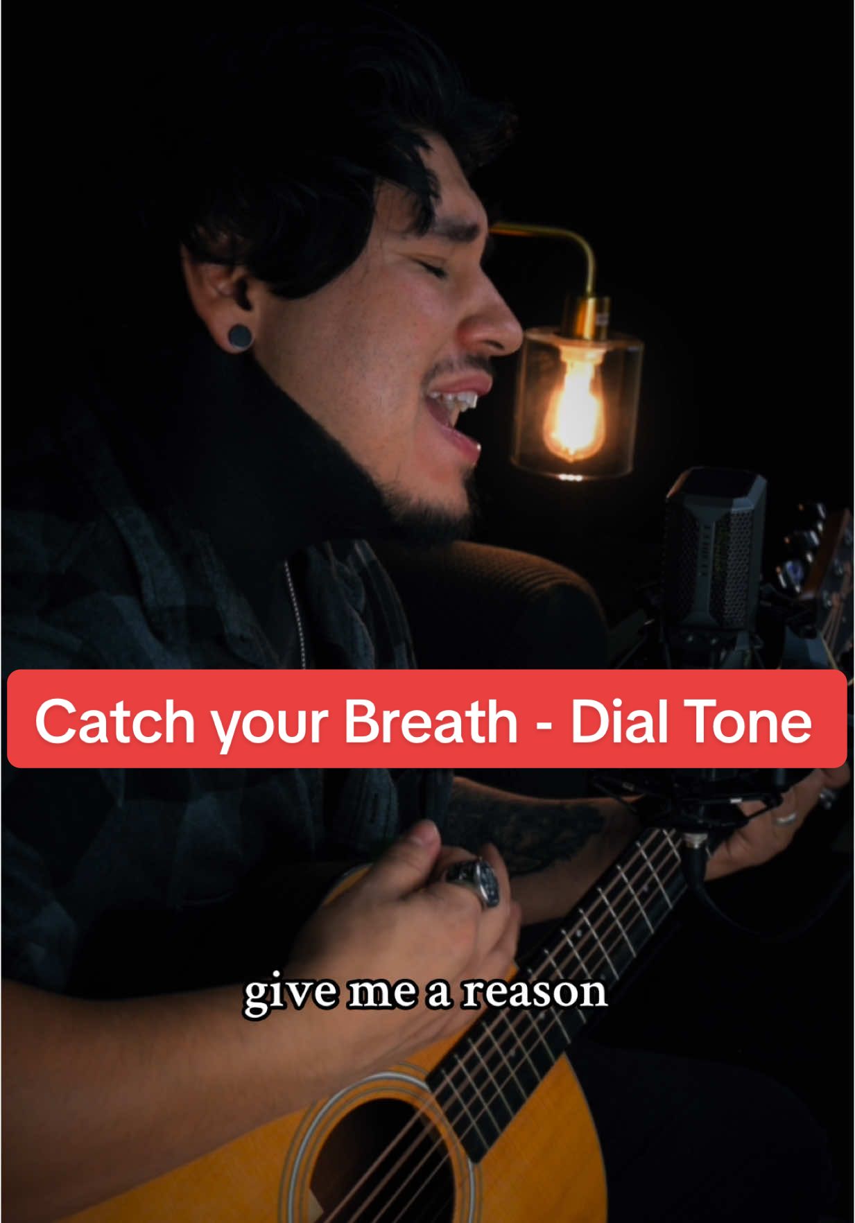 Catch Your Breath - Dial Tone Cover Full song dropping on Friday! Pre Save now! Link in Bio  @Catch Your Breath  @TeddyCYB  #catchyourbreath #dialtone #acousticcover #coversong #songcover 