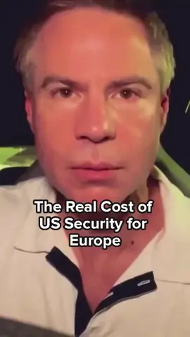 Michael Shellenberger breaks down why Americans and Europeans see their relationship so differently: universal healthcare, shorter workweeks, early retirement—funded partly by U.S. security spending. Is the relationship sustainable? 🇺🇸🇪🇺  #usa #europe #ukraine #wakeupcall #realtalk #fyp