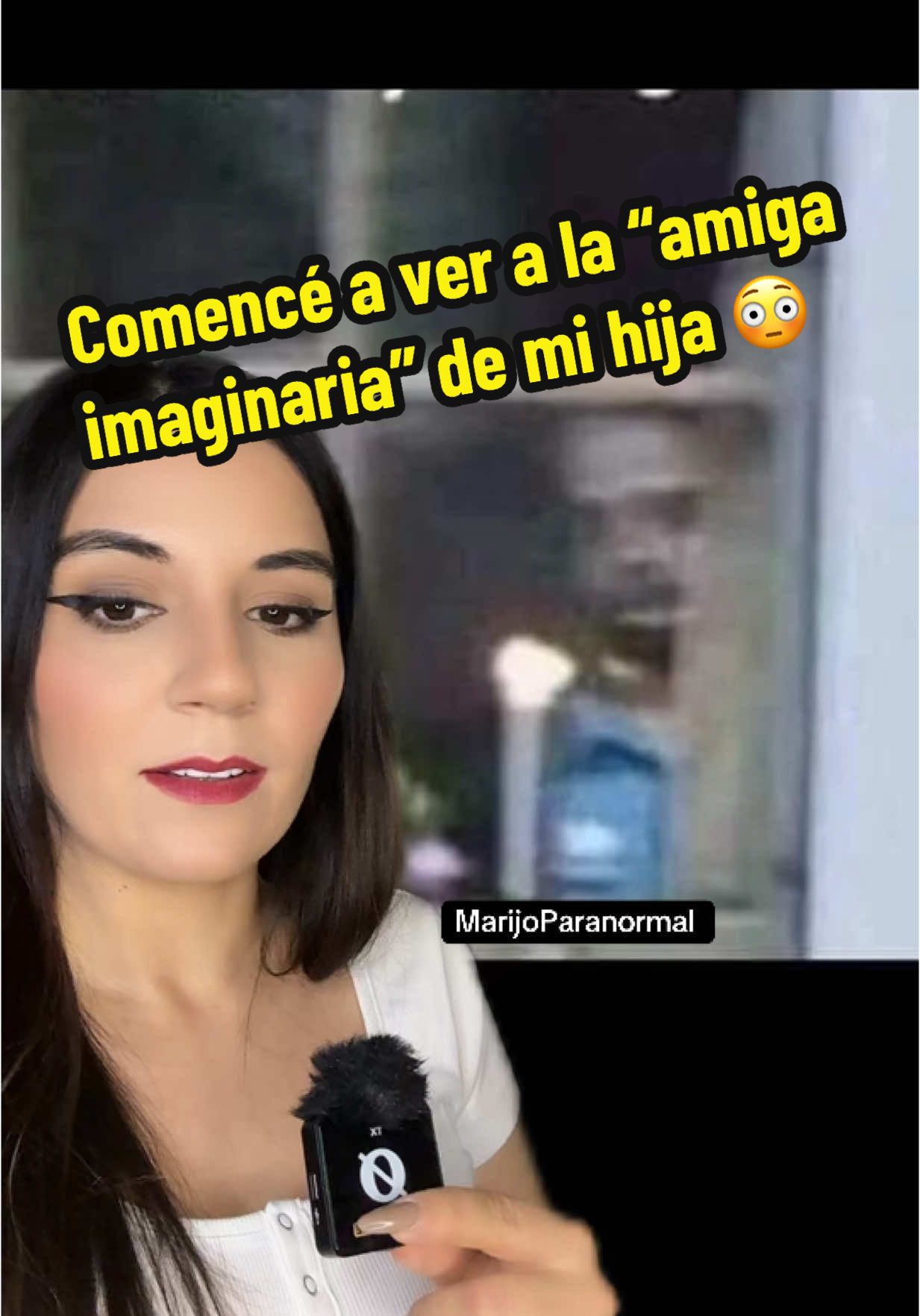 Empecé a VER Y ESCUCHAR a la “amiga imaginaria” de mis hijas 😳🫥 desde que le di “permiso” de quedarse en mi casa, mis hijas han cambiado demasiado… #amigosimaginarios #amigoimaginario #relatosdeterror #historiasdeterror #historiasdemiedo #storytimeparanormal #paranormal #terrorifico #videosdeterror 