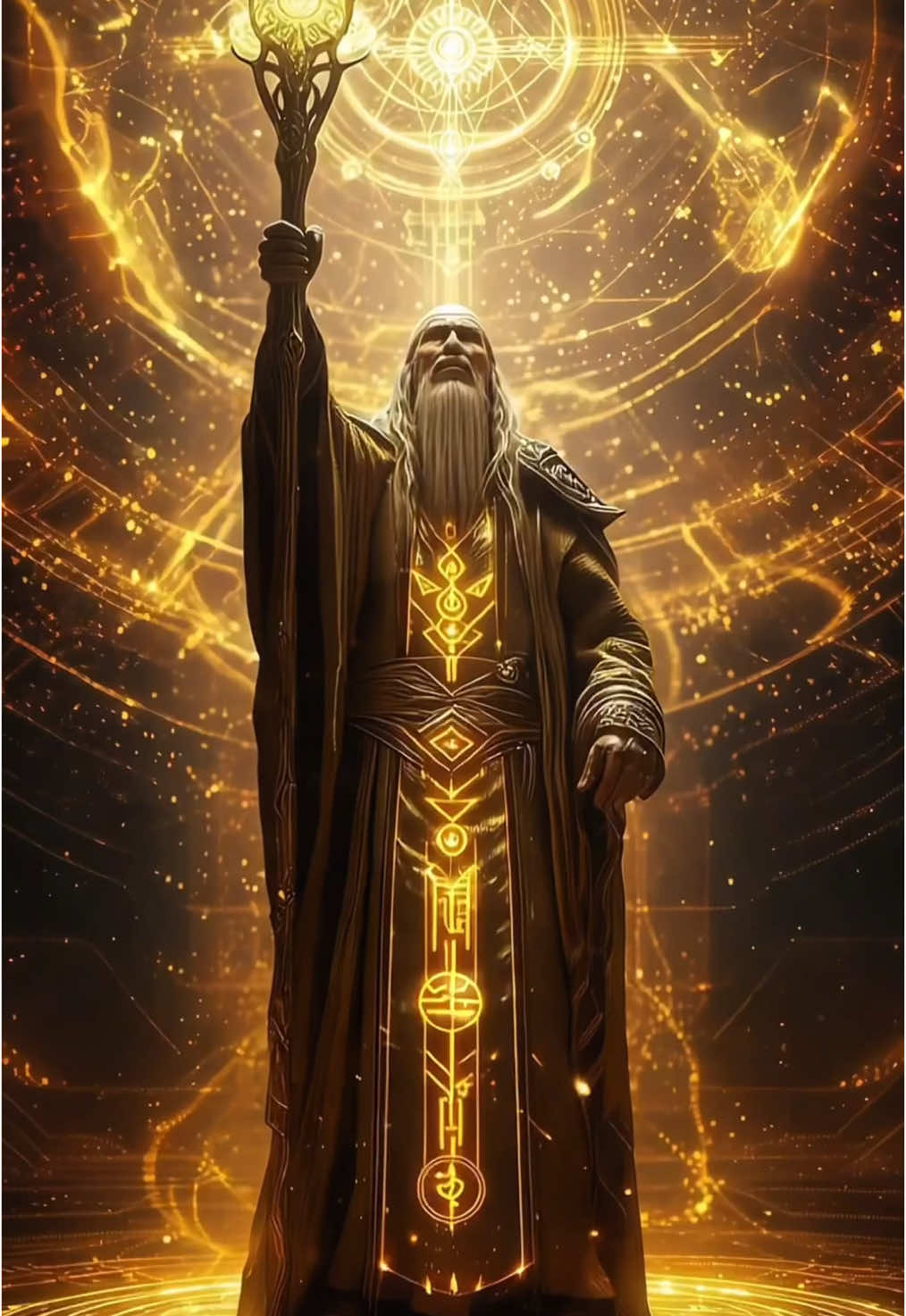 The Summoning The wizard raised his ancient staff skyward, its crystal gleaming in the twilight. With a simple incantation, he summoned a shimmering portal between worlds.  Cosmic energy cascaded down, flowing through the staff and into his being.  As the universe's pure magic renewed his spirit, he stood transformed. In this sacred exchange, he remembered that true power comes not from isolation, but from connection to something greater than ourselves. Visuals: DJR Soundtrack Mix: DJR Music #magical #scififantasy #5d #starseed #spiritualevolution 
