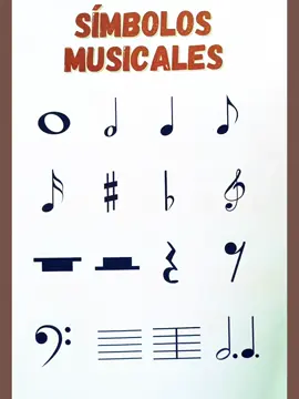 16 Símbolos de Música 