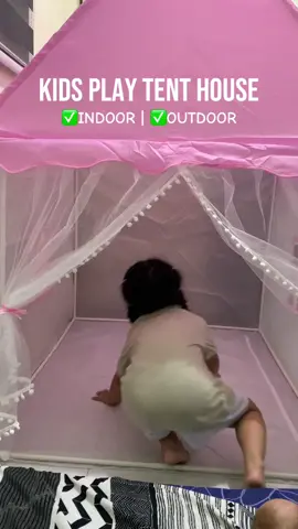 Kids play tent house! for sure matutuwa ang mga kiddos dito🙂 #kids #tent #playhouse 