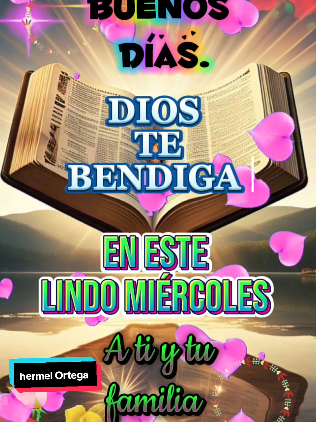 MIÉRCOLES BUENOS DÍAS. #miercoles #oraciondemiercoles #oracion #orcionespoderosas #tendencias2025 #videosvirles #mensajespositivos #mensajescristianos #oracionesdiarias #oracionescristianas #videosvirles #videos #videosvirles #miercolesdetiktok #virales #videosviralesdetiktok #felisdia 