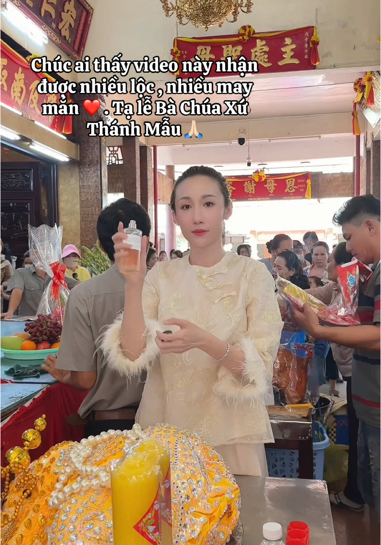 Mỗi năm lại quay về đây Tạ Lễ Bà 🙏🏻#mcv 