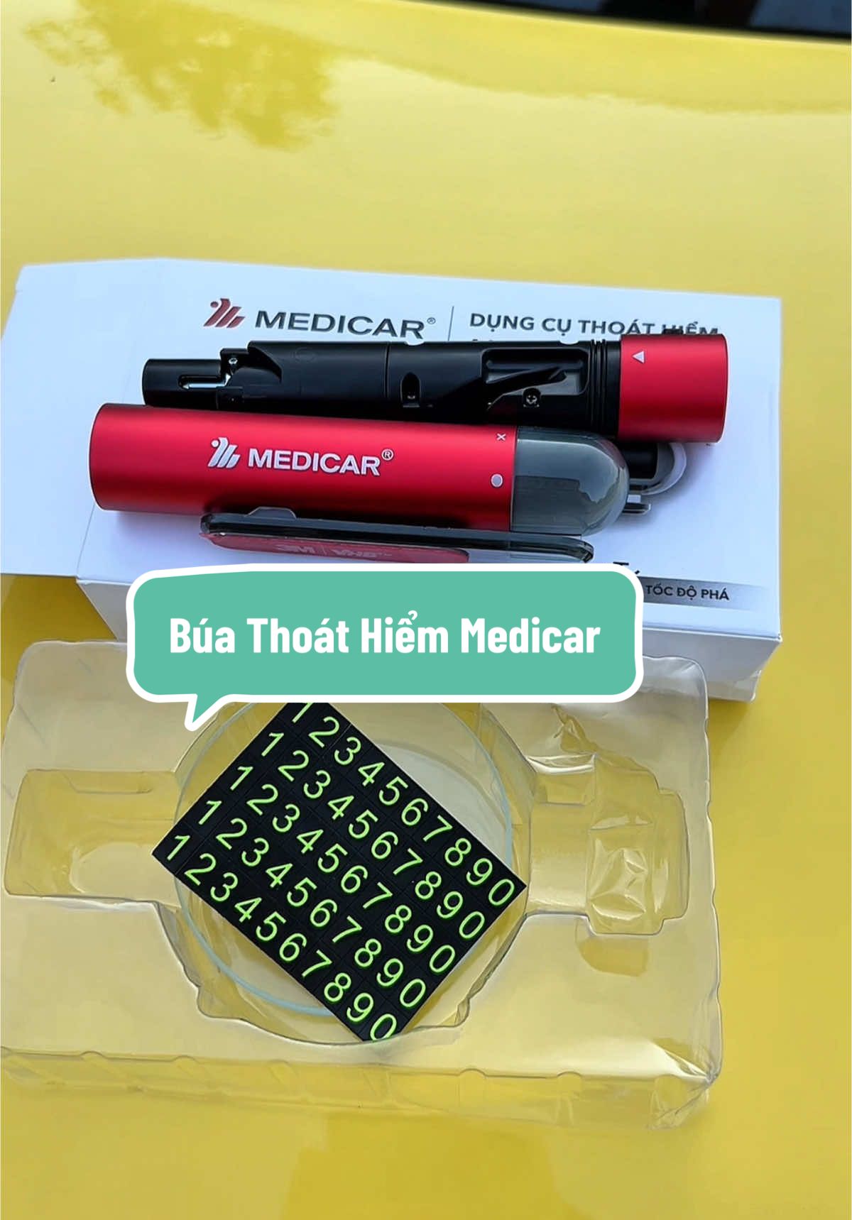 Búa thoát hiểm oto 4in1 Medicar #vf3 #xuhuong #viral #trending #vinfast #xedien #oto #xehoi #phukienoto #phukienxehoi #buathoathiem #buathoathiemxehoi #buathoathiemtrongoto #medicar 