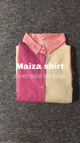 kemeja two tone yang lagii hits😍  #OOTD #rekomendasi #kemejakekinian 