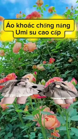 Áo khoác chống nắng umi su cao cấp, Áo nữ dày dặn, form dài xòe trẻ trung chống UV vải đanh mát, vải đẹp may kĩ 129K #vothuong0024 #xuhuongtiktok #giadinh #xahoi #phunu #loadong #hocsinh #sinhvien #thờitrangnữ 