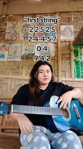 die with a smile  first string #tutorial #guitar 