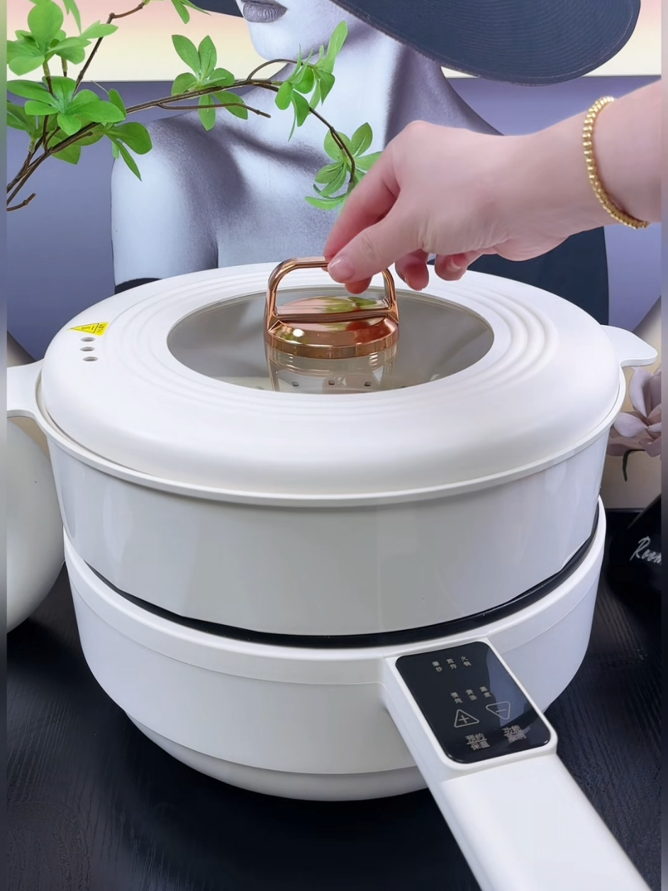 Chảo điện đa năng tiện lợi #giadungthongminh #viral #giadung #phunu #dogiadung #giadungnhabep #viralvideo #giadungtienloi #đồgiadụng 