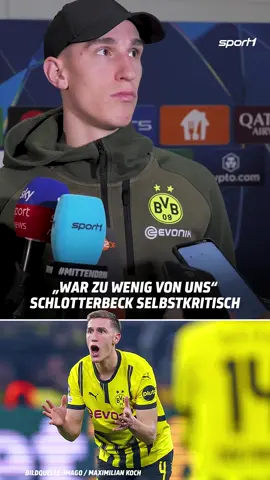 Mit klaren Worten blickt Nico Schlotterbeck auf das Rückspiel in Lille. Der BVB braucht ein 