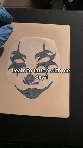 Day 1 #tattoobeginner #selftaught 