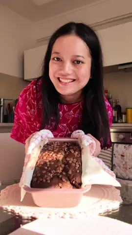 Kakak buat chocolate chip banana bread sugar free 🤣🤣🤣🤣