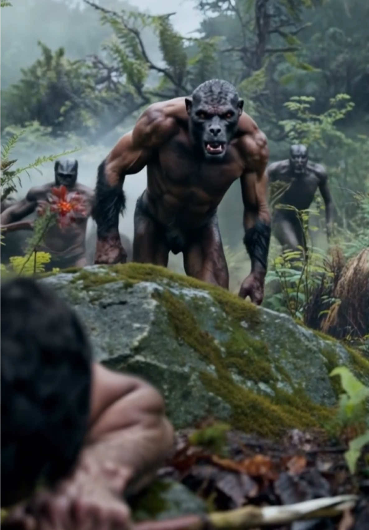 Nowhere to Hide AI Trailer. A lone survivor hides behind a rock, barely breathing. But the creatures have already found him. The hunt is over… or is it just beginning? #AI #ShadowStalker #AIShortFilm #Survival #Dystopian 